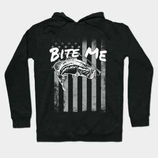 Bite Me Fishing Shirt Hoodie